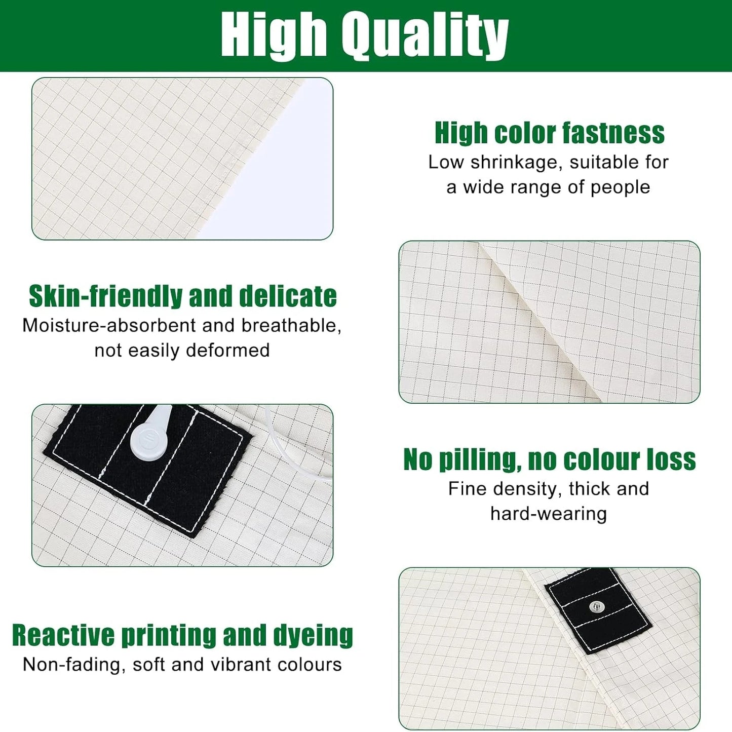 Grounding Sheet with 5% Silver Fiber for Better Sleep