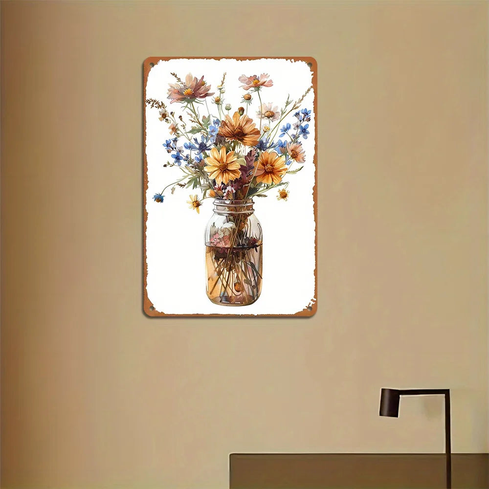 Retro Tin Sign 8x12 Inch – Home & Office Wall Decor