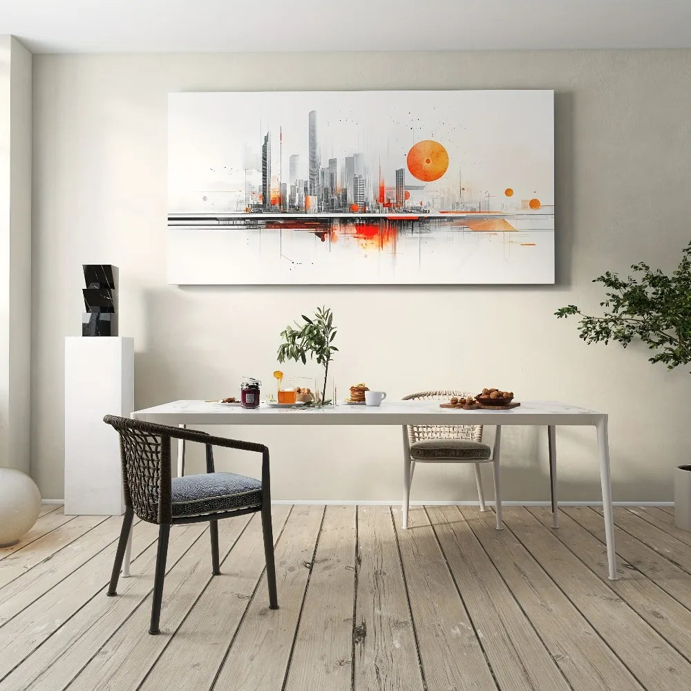 Golden Wheat Farmhouse Canvas Art
