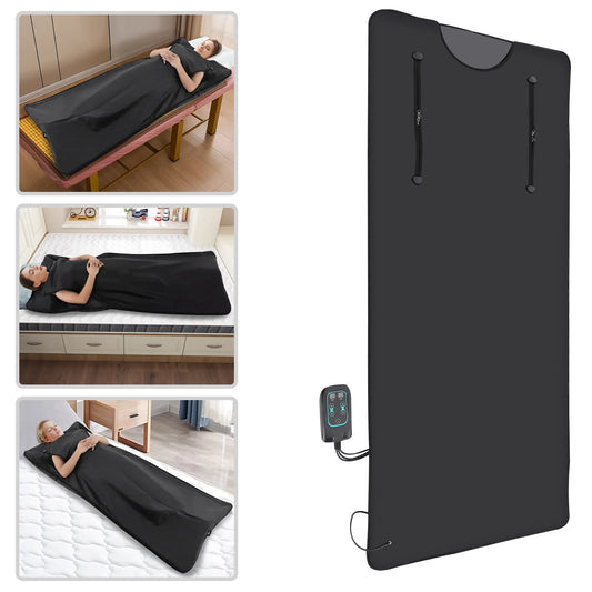 Portable Far Infrared Sauna Blanket for Detox & Relaxation