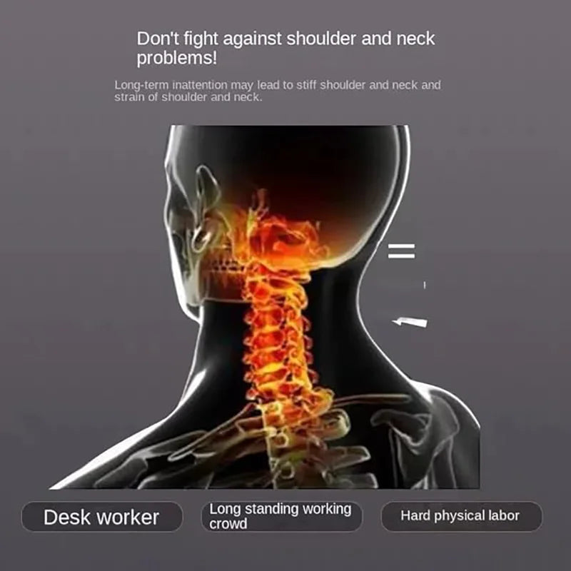 Ergonomic Orthopedic Massage Neck Pillow