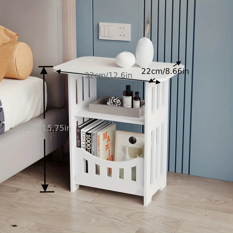 Nordic Wooden Storage Table
