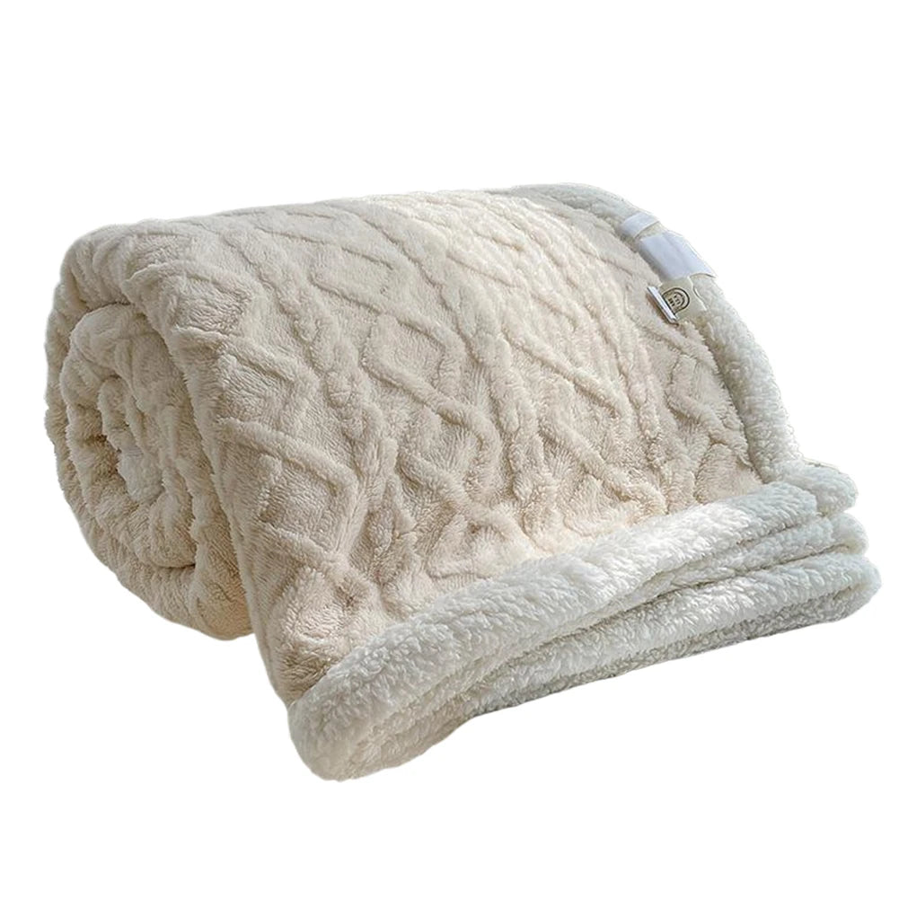 Winter Double-Layer Cozy Blanket