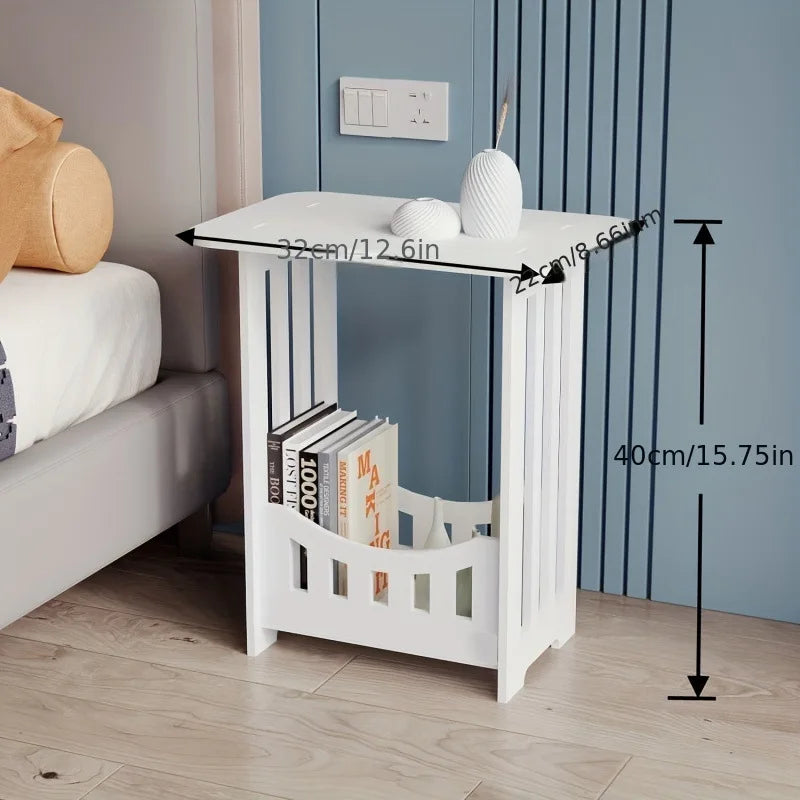 Nordic Wooden Storage Table