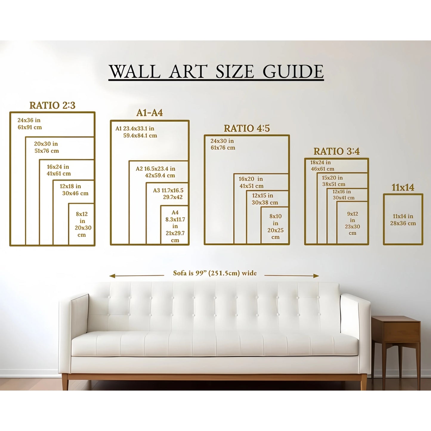 Elegant Abstract Floral Canvas Wall Art