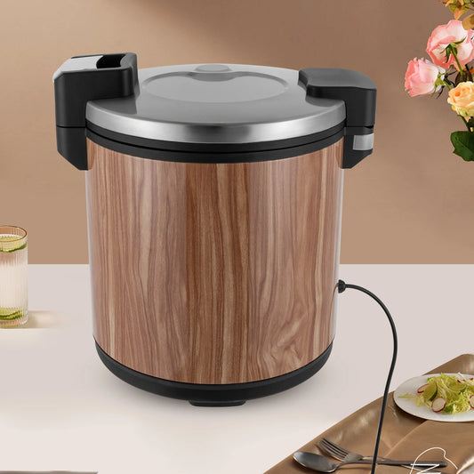 100-Cup Commercial Electric Rice Warmer – 23L Stainless Steel