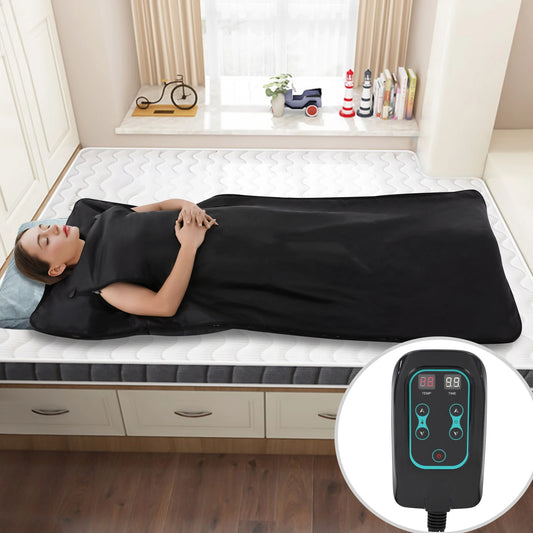 Portable Far Infrared Sauna Blanket for Detox & Relaxation