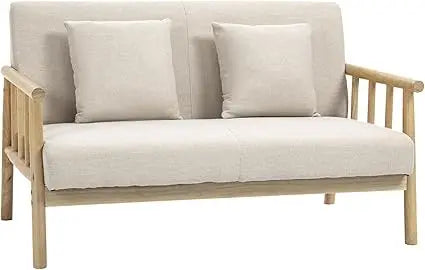 48" Modern 2-Seater Loveseat Sofa for Small Spaces