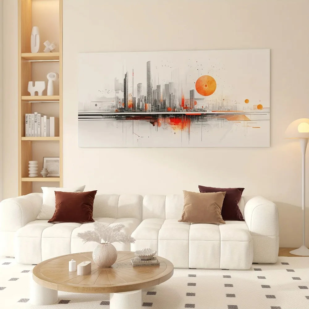 Golden Wheat Farmhouse Canvas Art