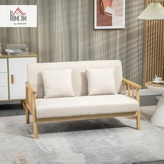 48" Modern 2-Seater Loveseat Sofa for Small Spaces