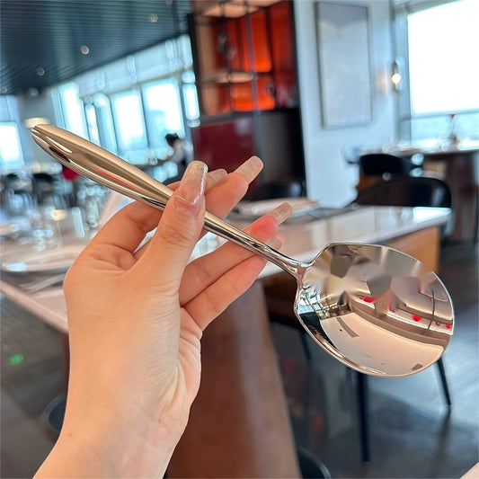 2 Pc Stainless Steel Buffet Serving Spoons