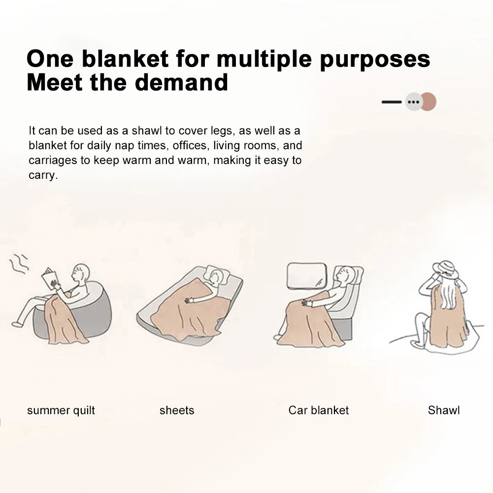 Winter Double-Layer Cozy Blanket