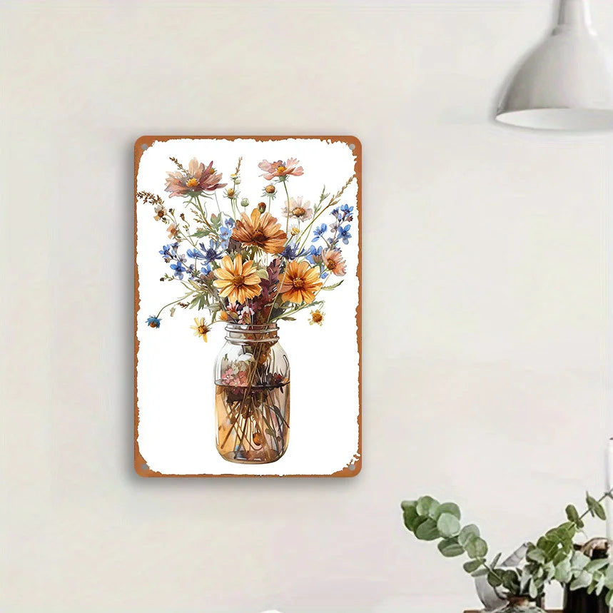 Retro Tin Sign 8x12 Inch – Home & Office Wall Decor
